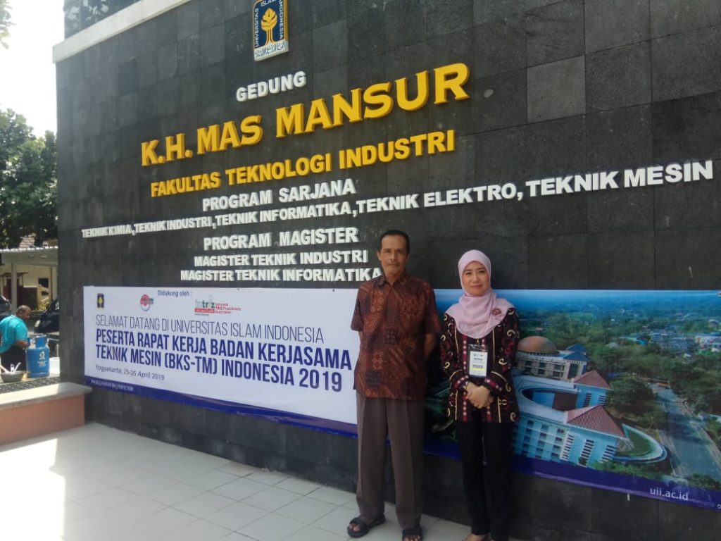 Dosen Teknik Mesin Menghadiri Rapat Kerja BKSTM di UII - teknik mesin